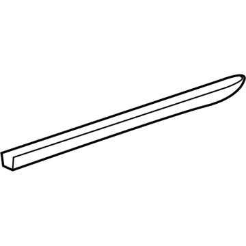 Mercedes-Benz 205-690-63-02 Side Molding 205-690-63-02 Mercedes-Benz Side Molding Illustration 1 of 1