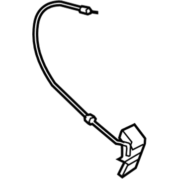 Mercedes-Benz E63 AMG Tailgate Lock - 204-750-04-85