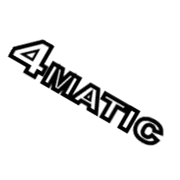 Mercedes-Benz E63 AMG Emblem - 000-817-04-14