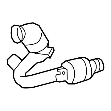 Mercedes-Benz G550 Exhaust Pipe - 463-490-74-00