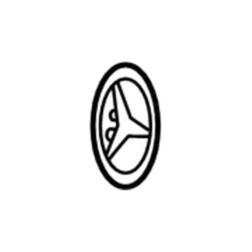 Mercedes-Benz E320 Emblem - 211-758-01-58