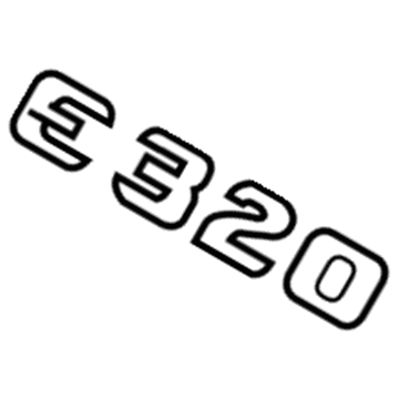 Mercedes-Benz 500E Emblem - 124-817-60-15