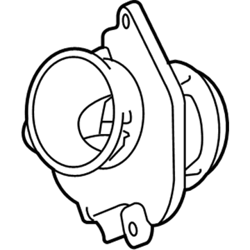 Mercedes-Benz ML550 Coolant Reservoir Hose - 272-200-05-15