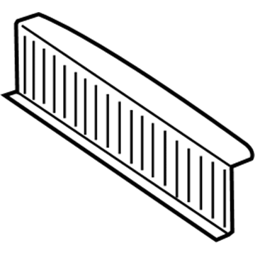Mercedes-Benz 221-690-02-00-9051 Rear Panel Trim 221-690-02-00-9051 Mercedes-Benz Rear Panel Trim Illustration 1 of 1