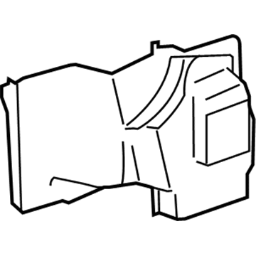 221-690-05-00-9F28 Mercedes-Benz Trunk Side Trim Illustration 1 of 1