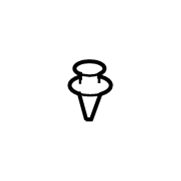 Mercedes-Benz 006-988-57-78 Trunk Side Trim Clip 006-988-57-78 Mercedes-Benz Trunk Side Trim Clip Illustration 1 of 1