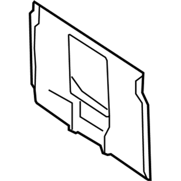 221-693-11-91-9F28 Mercedes-Benz Front Panel Illustration 1 of 1