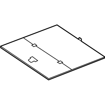 221-680-26-00 Mercedes-Benz Floor Cover Illustration 1 of 1