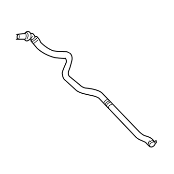 Mercedes-Benz CLS550 Heater Hose - 211-830-22-96