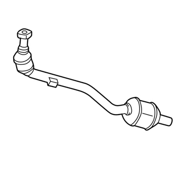 Mercedes-Benz SLK32 AMG Exhaust Pipe - 170-490-70-19-80