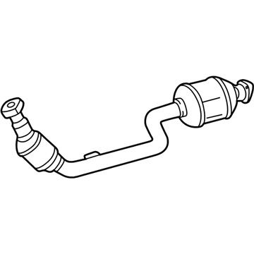 Mercedes-Benz SLK32 AMG Exhaust Pipe - 170-490-69-19-80