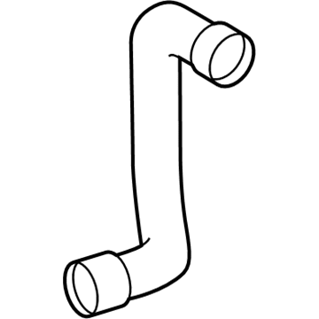 Mercedes-Benz CLK430 Coolant Reservoir Hose - 202-501-60-82