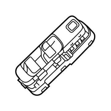 Mercedes-Benz EQE 350+ Power Window Switch - 206-900-88-15-64