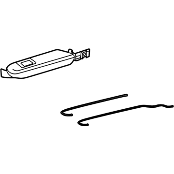 Mercedes-Benz Armrest - 206-720-54-01-9051