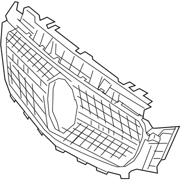 Mercedes-Benz E63 AMG S Grille - 213-888-09-00