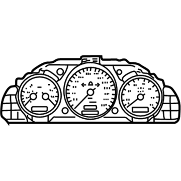 Mercedes-Benz SLK230 Tachometer - 170-540-57-11