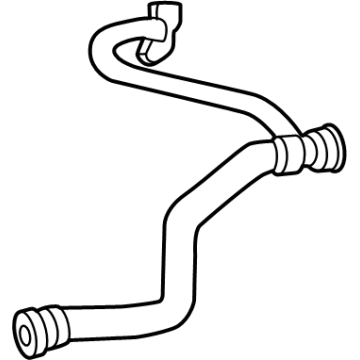 Mercedes-Benz GLE450e Coolant Pipe - 167-501-34-04