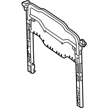 Mercedes-Benz 238-860-00-74 Deflector Assembly Mercedes-Benz 238-860-00-74 Deflector Assembly