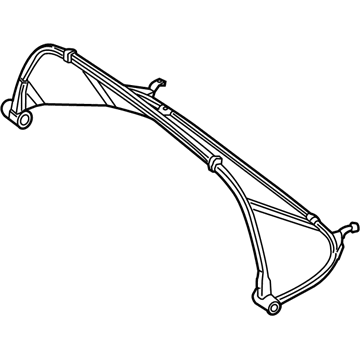 Mercedes-Benz E450 Air Deflector - 205-868-00-09