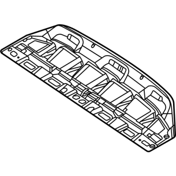 Mercedes-Benz GLC350e Bumper Cover - 253-885-42-06