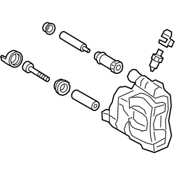Mercedes-Benz Brake Caliper Repair Kit - 907-423-57-00