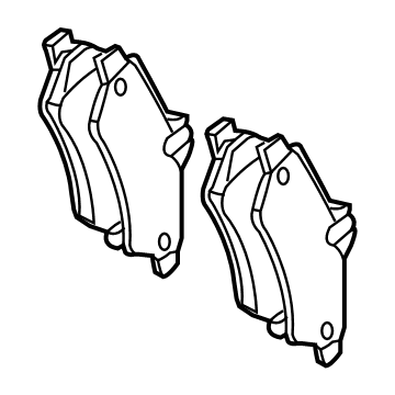 Mercedes-Benz Brake Pads - 910-423-15-01