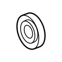 Mercedes-Benz C230 Driveshaft Center Support Bearing - 008-981-43-25 Center Bearing