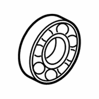 Mercedes-Benz Wheel Bearing - 112-980-01-15-64 Intermed Shaft Bearing