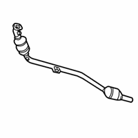 Mercedes-Benz C240 Catalytic Converter - 203-490-25-20-80 Converter & Pipe