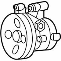 Mercedes-Benz Power Steering Pump - 005-466-16-01-87 Power Steering Pump