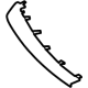 Mercedes-Benz 257-885-81-04 Corner Trim Mercedes-Benz 257-885-81-04 Corner Trim