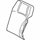 Mercedes-Benz 203-910-03-16 Upper Pad Mercedes-Benz 203-910-03-16 Upper Pad