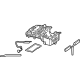 Mercedes-Benz 232-680-09-04 STORAGE COMPARTMENT Mercedes-Benz 232-680-09-04 STORAGE COMPARTMENT