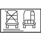 Mercedes-Benz 639-584-12-38 WARNING SIGN