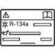 Mercedes-Benz 447-817-46-00 INFORMATION LABEL AC-SYSTEM