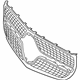 Mercedes-Benz 172-885-24-00 Grille Mercedes-Benz 172-885-24-00 Grille