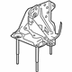 Mercedes-Benz 222-320-09-43 Compressor Mount Bracket Mercedes-Benz 222-320-09-43 Compressor Mount Bracket