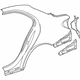 Mercedes-Benz 205-630-41-02 Quarter Panel Mercedes-Benz 205-630-41-02 Quarter Panel