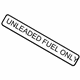 Mercedes-Benz 210-584-92-17 Fuel Label Mercedes-Benz 210-584-92-17 Fuel Label