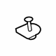 Mercedes-Benz 203-990-00-92 Trunk Side Trim Rivet Mercedes-Benz 203-990-00-92 Trunk Side Trim Rivet