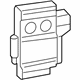 Mercedes-Benz 166-885-55-14 Radar Sensor Bracket