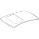 Mercedes-Benz 290-650-01-00 Roof Panel Mercedes-Benz 290-650-01-00 Roof Panel