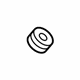Mercedes-Benz 211-831-08-98 Wiper Arm Grommet Mercedes-Benz 211-831-08-98 Wiper Arm Grommet