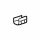Mercedes-Benz 003-991-63-70 Kick Panel Trim Lower Clip Mercedes-Benz 003-991-63-70 Kick Panel Trim Lower Clip