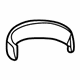 Mercedes-Benz 460-322-51-41 Stiffener Mercedes-Benz 460-322-51-41 Stiffener