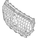 Mercedes-Benz 214-880-69-02 RADIATOR SHELL Mercedes-Benz 214-880-69-02 RADIATOR SHELL