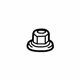 Mercedes-Benz 168-990-01-51-64 Upper Mount Nut Mercedes-Benz 168-990-01-51-64 Upper Mount Nut