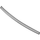 Mercedes-Benz 177-887-06-00 Upper Tie Bar Seal Mercedes-Benz 177-887-06-00 Upper Tie Bar Seal