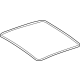 Mercedes-Benz 254-782-00-00 Surround Weatherstrip Mercedes-Benz 254-782-00-00 Surround Weatherstrip