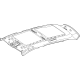 Mercedes-Benz 296-690-81-00-1D35 Headliner Mercedes-Benz 296-690-81-00-1D35 Headliner